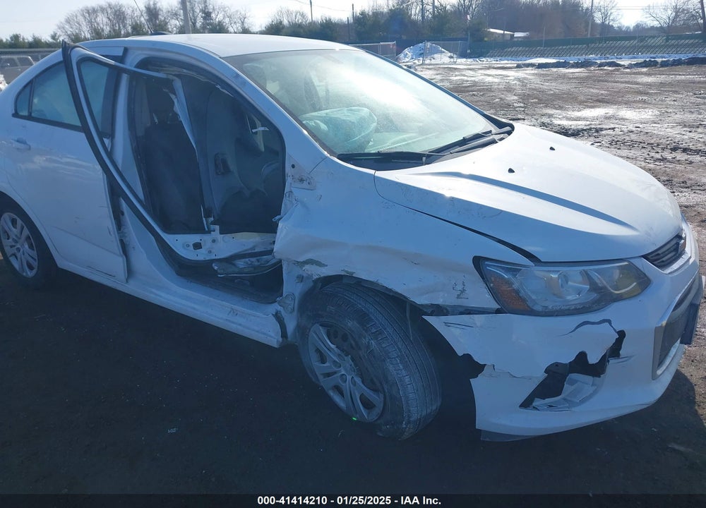 2017 CHEVROLET SONIC VIN: 1G1JB5SH4H4166095