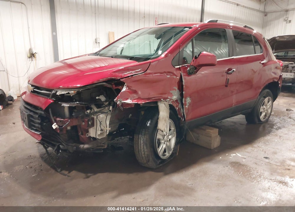 2018 CHEVROLET TRAX LT VIN: 3GNCJPSB4JL413214