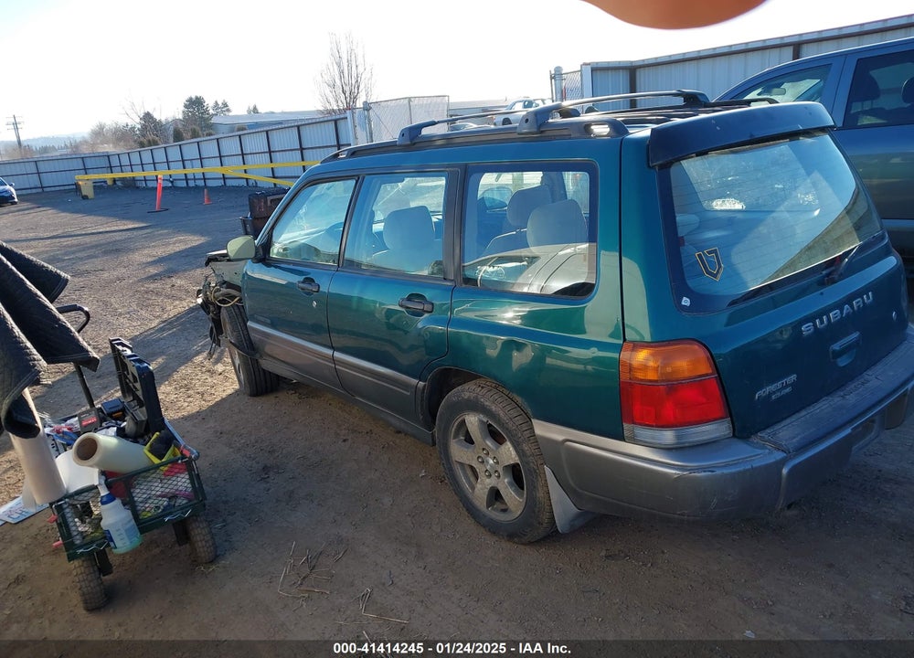 2000 SUBARU FORESTER S VIN: JF1SF6556YH720310