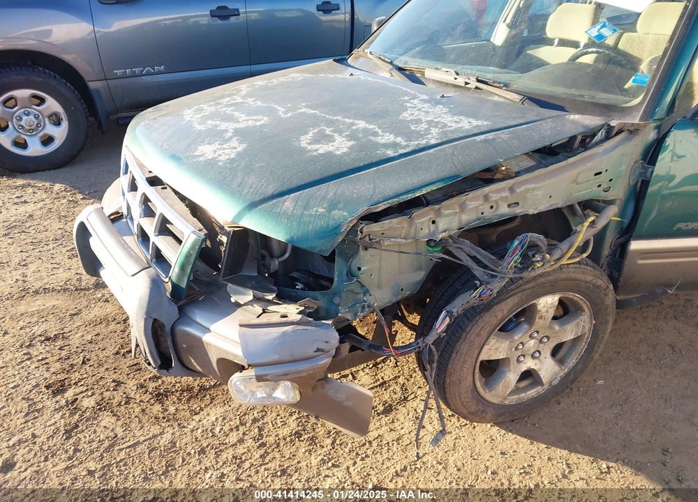 2000 SUBARU FORESTER S VIN: JF1SF6556YH720310