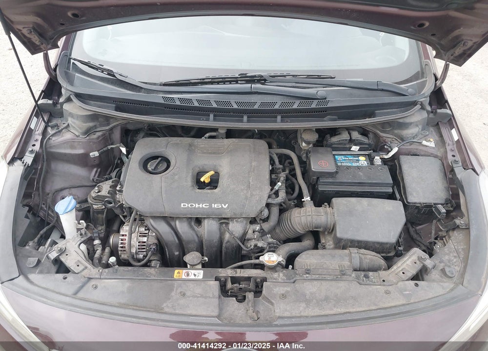 2017 KIA FORTE LX VIN: 3KPFK4A72HE160858
