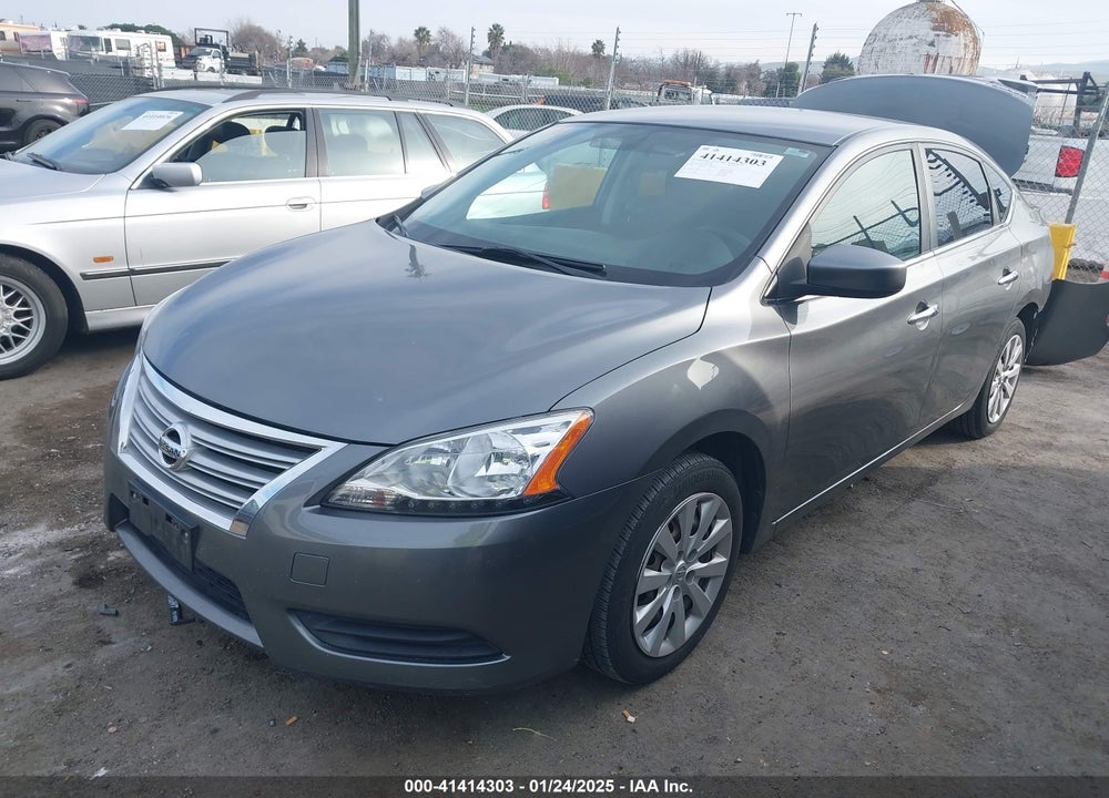 2015 NISSAN SENTRA S VIN: 3N1AB7AP3FY293218