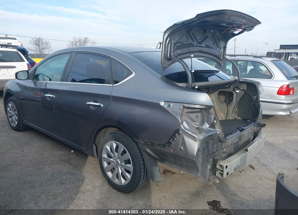 2015 NISSAN SENTRA S VIN: 3N1AB7AP3FY293218