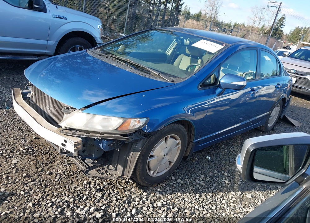 2010 HONDA CIVIC HYBRID VIN: JHMFA3F22AS001141