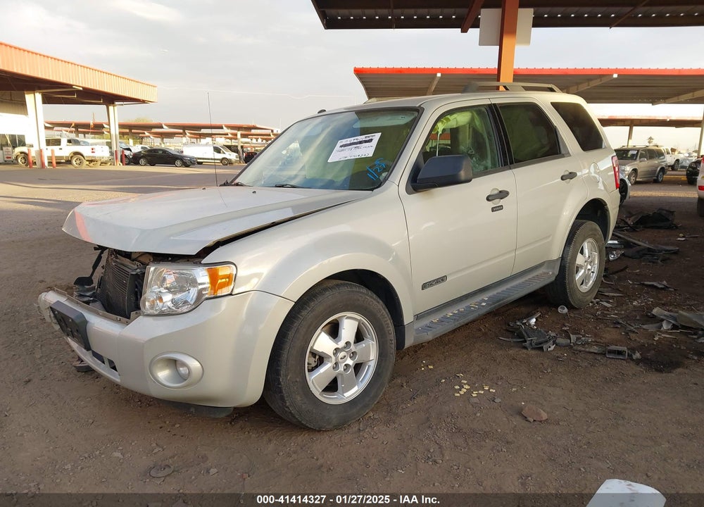 2008 FORD ESCAPE XLT VIN: 1FMCU03ZX8KC33620