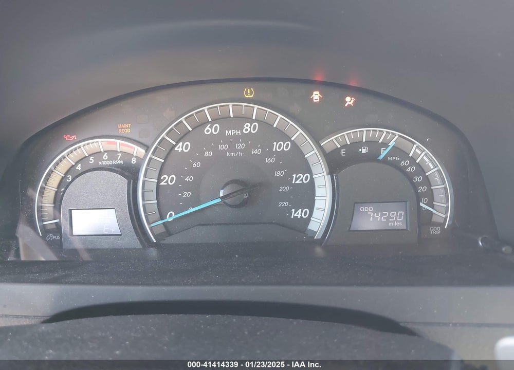 2013 TOYOTA CAMRY VIN: 4T1BF1FK7DU239139