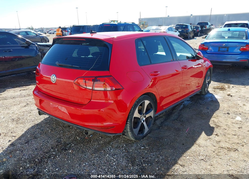2017 VOLKSWAGEN GOLF GTI AUTOBAHN 4-DOOR/S 4-DOOR/SE 4-DOOR/SPORT 4-DOOR VIN: 3VW447AU1HM031456
