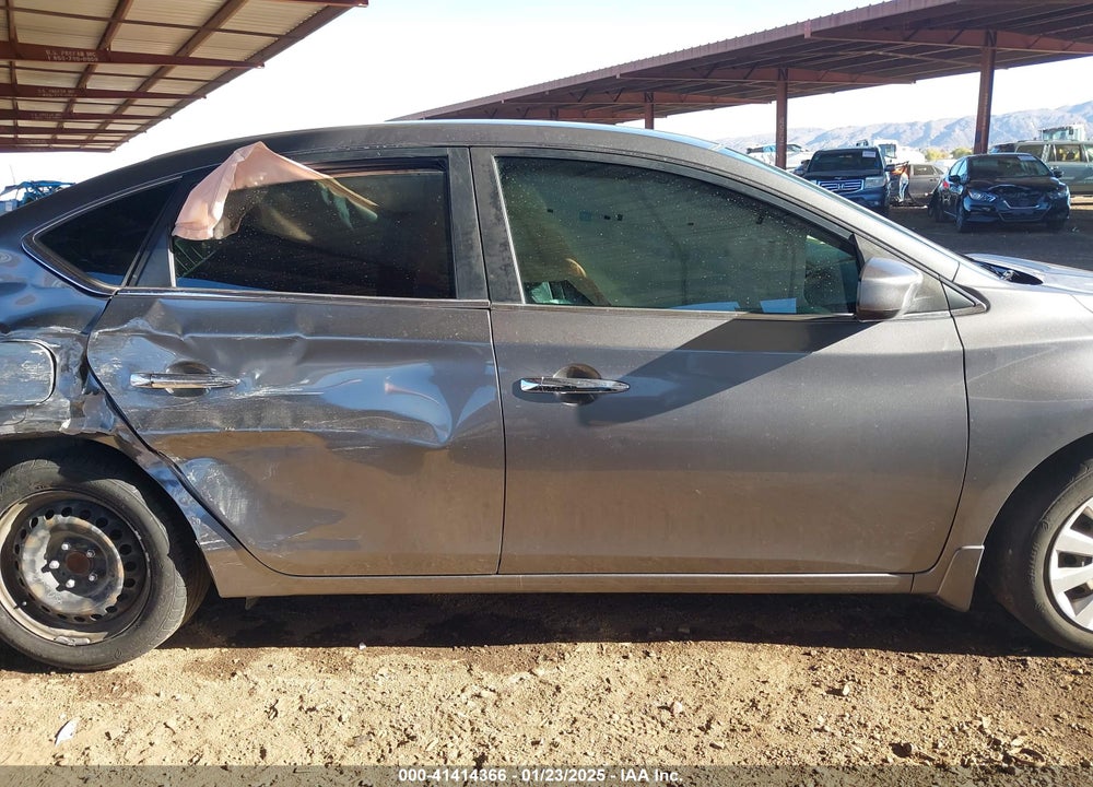 2016 NISSAN SENTRA S VIN: 3N1AB7AP7GY321667