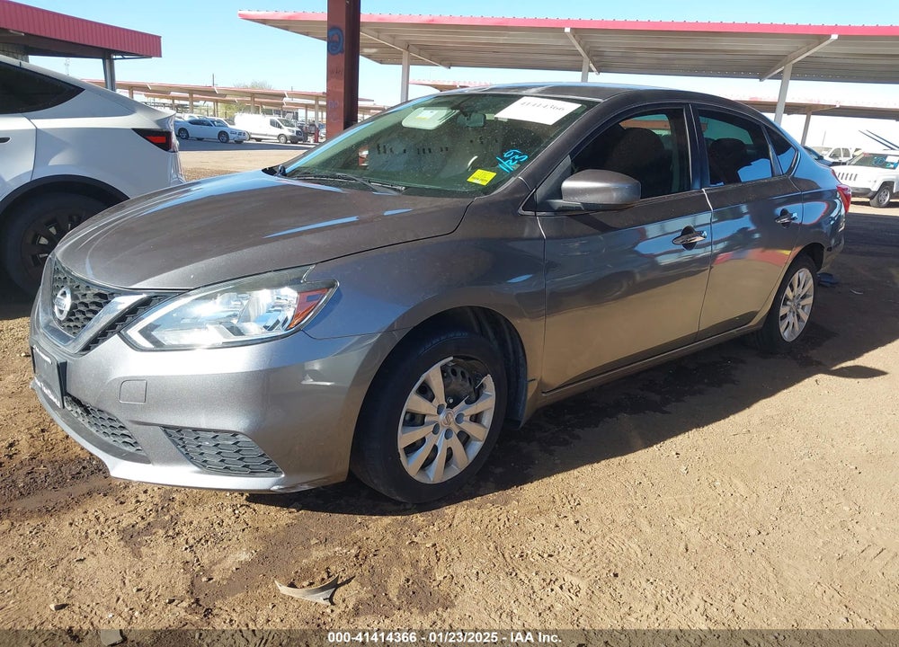 2016 NISSAN SENTRA S VIN: 3N1AB7AP7GY321667