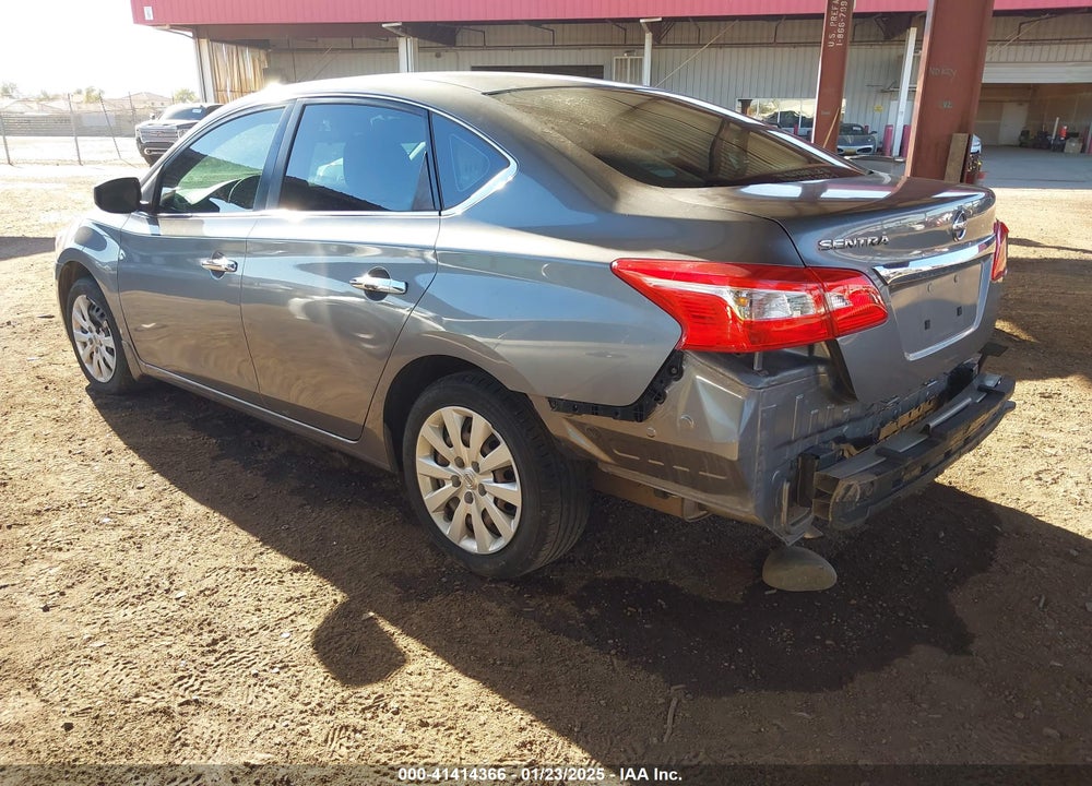 2016 NISSAN SENTRA S VIN: 3N1AB7AP7GY321667