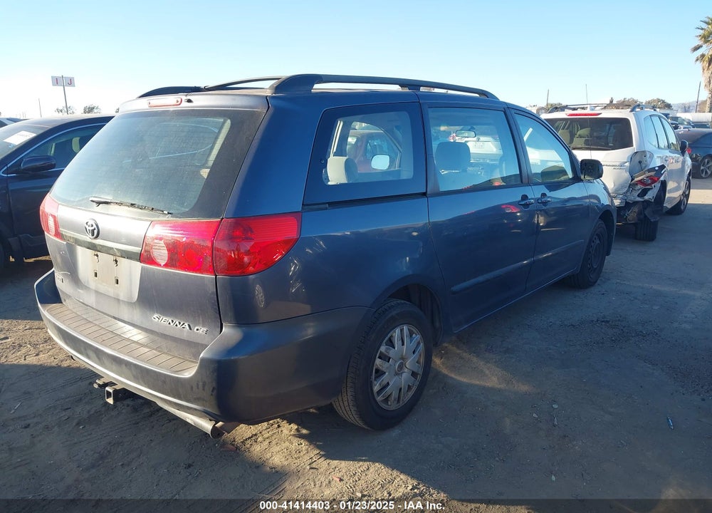 2006 TOYOTA SIENNA CE VIN: 5TDZA23C46S563662
