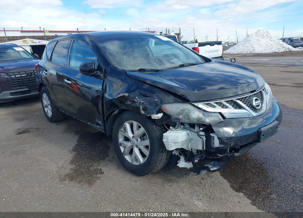 2011 NISSAN MURANO S VIN: JN8AZ1MW9BW167086
