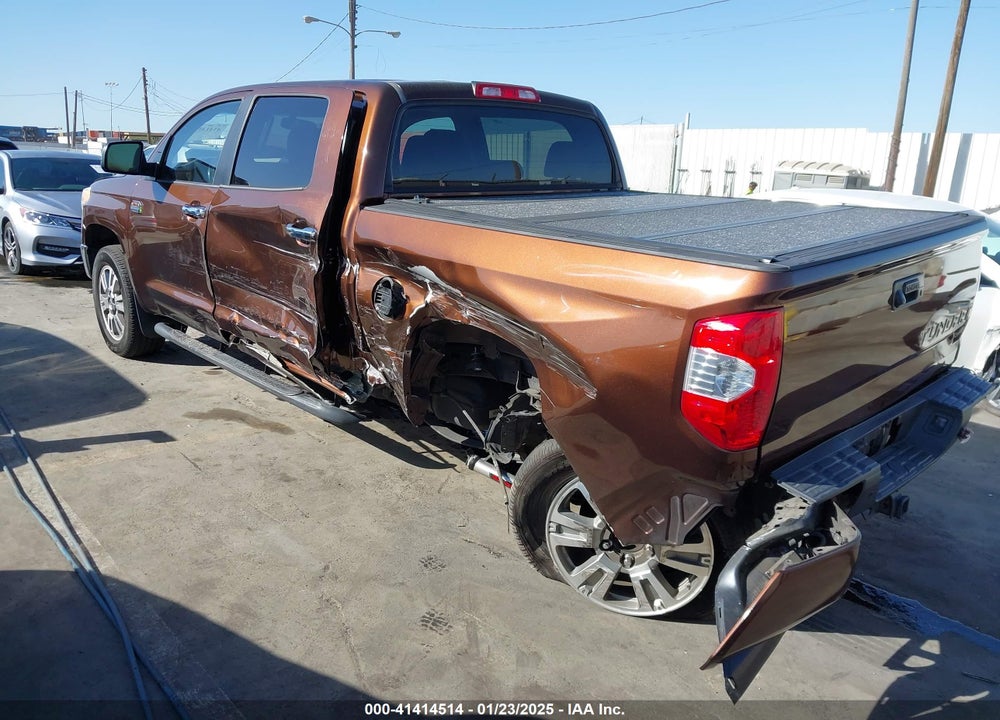 2016 TOYOTA TUNDRA 1794 5.7L V8 VIN: 5TFGY5F13GX207357
