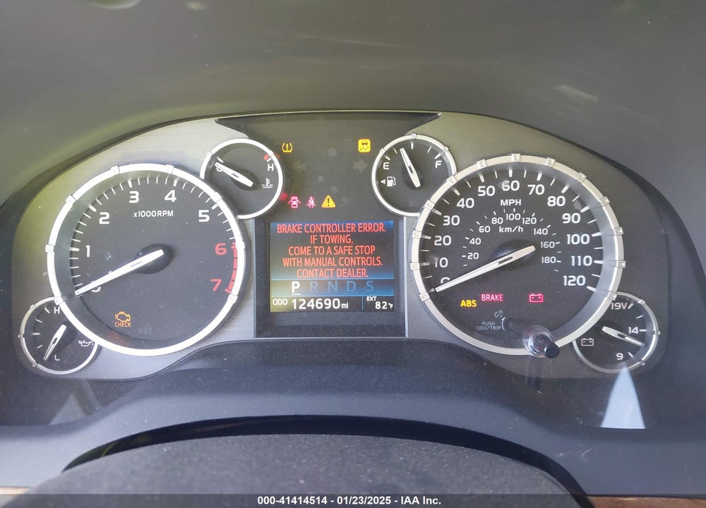 2016 TOYOTA TUNDRA 1794 5.7L V8 VIN: 5TFGY5F13GX207357