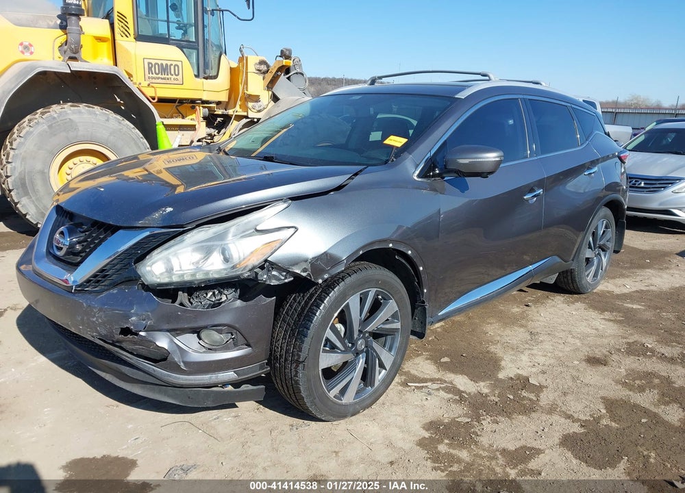 2015 NISSAN MURANO PLATINUM VIN: 5N1AZ2MH2FN275494