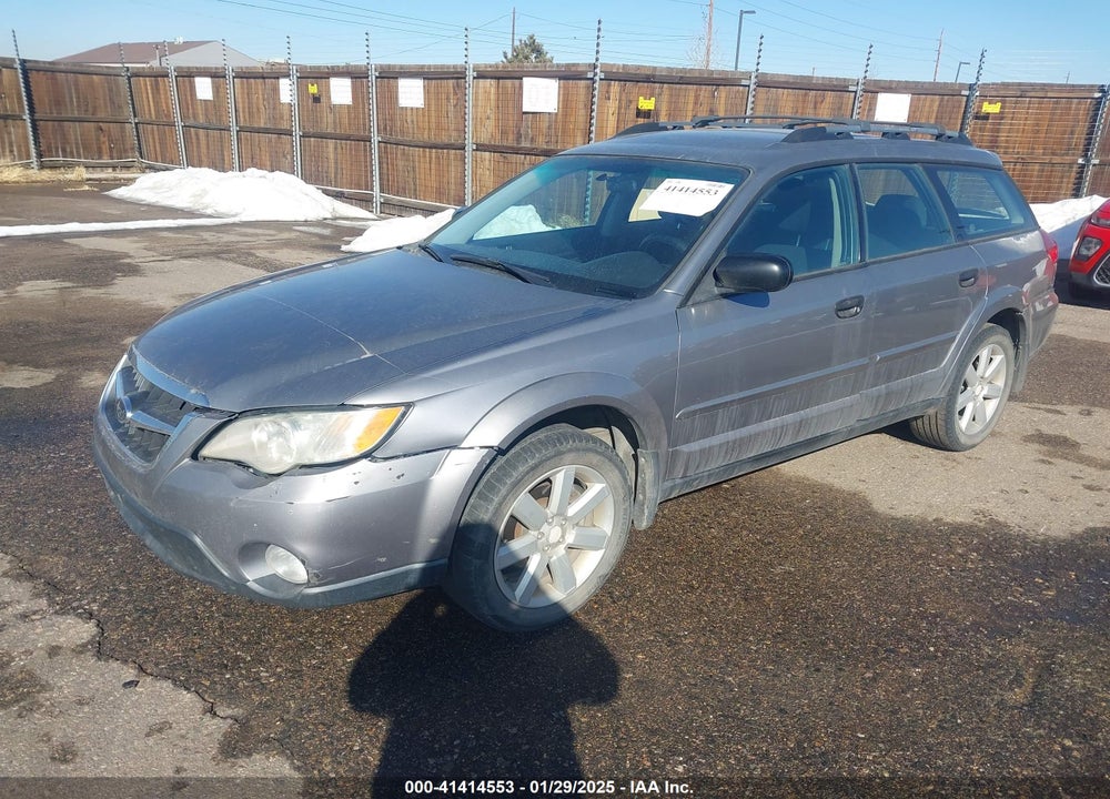 2008 SUBARU OUTBACK VIN: 4S4BP61C887335585