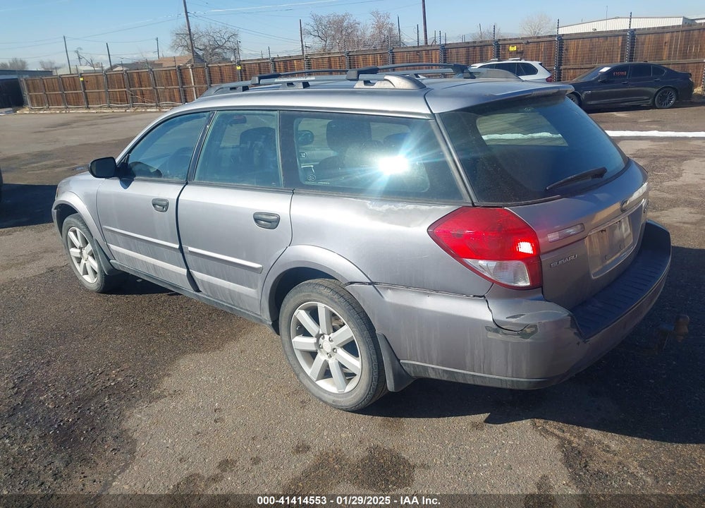 2008 SUBARU OUTBACK VIN: 4S4BP61C887335585