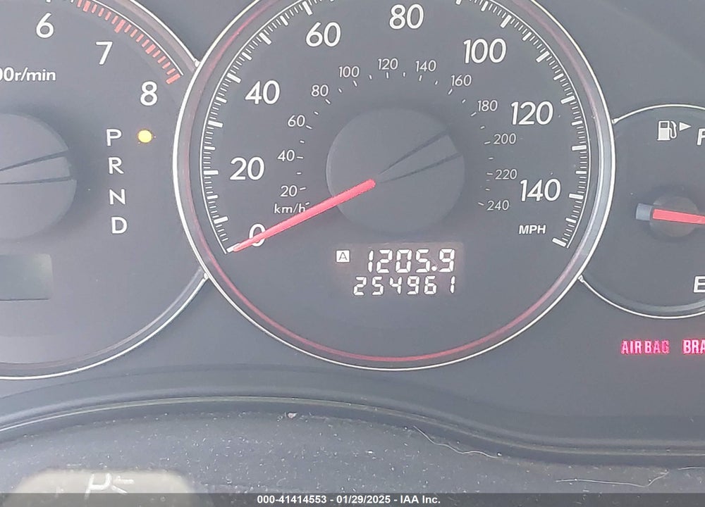 2008 SUBARU OUTBACK VIN: 4S4BP61C887335585