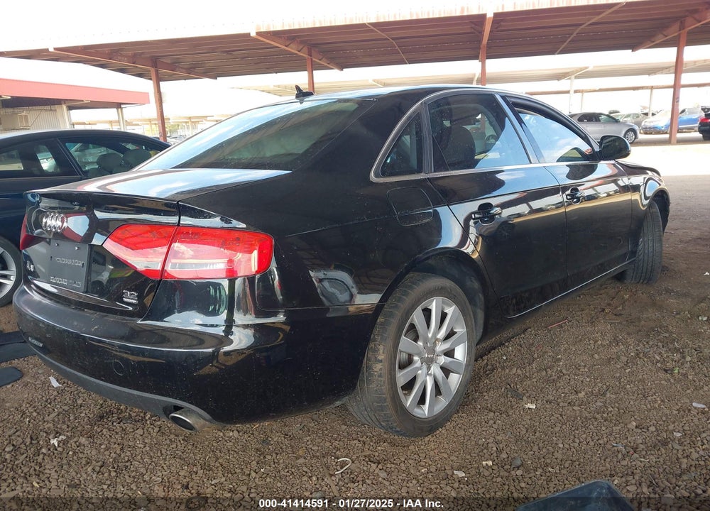 2009 AUDI A4 3.2 PREMIUM PLUS VIN: WAULK78K49N009061
