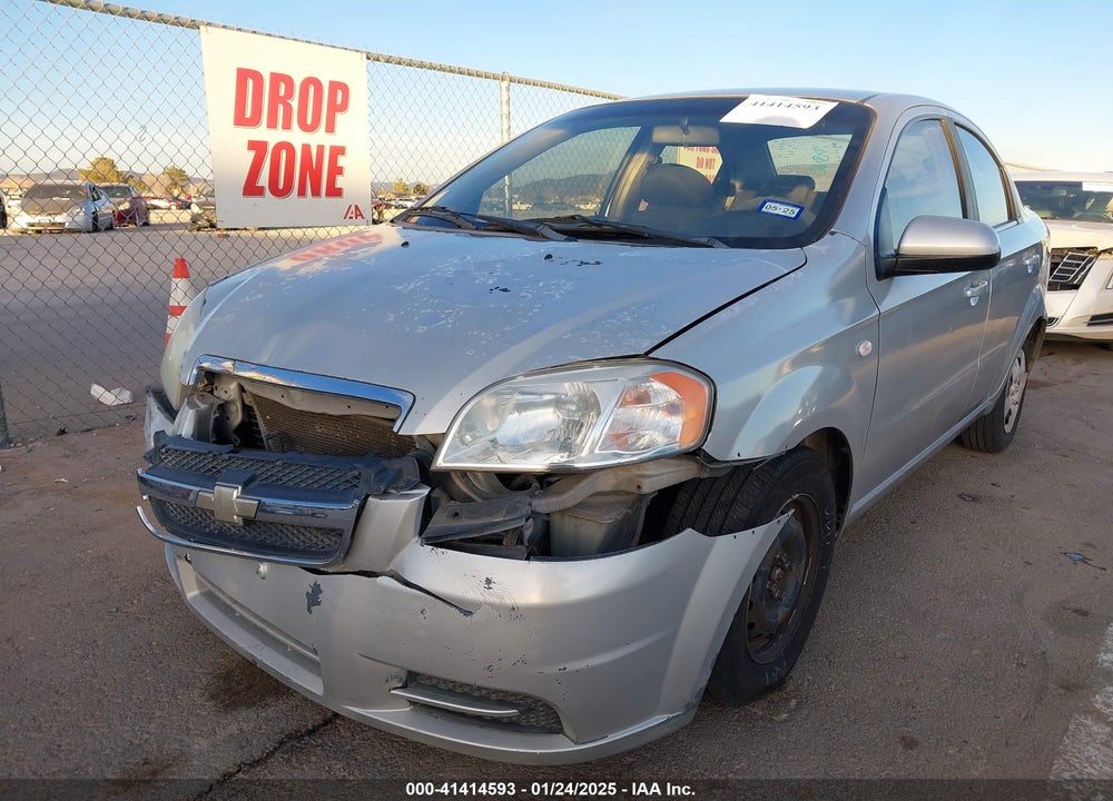 2008 CHEVROLET AVEO LS VIN: KL1TD56688B092685