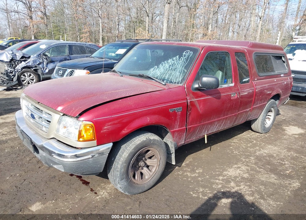 2001 FORD RANGER EDGE/XLT VIN: 1FTYR14E21TA93687