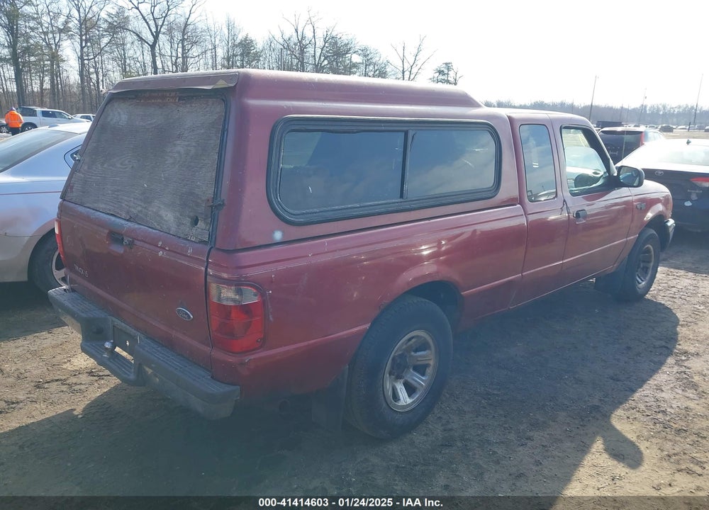 2001 FORD RANGER EDGE/XLT VIN: 1FTYR14E21TA93687
