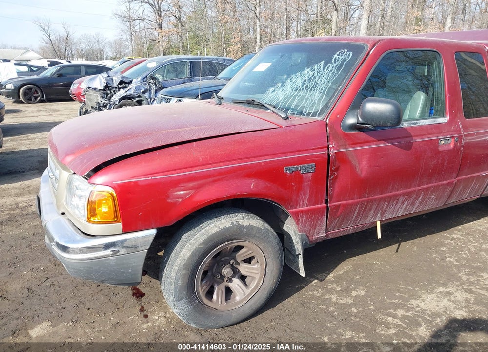 2001 FORD RANGER EDGE/XLT VIN: 1FTYR14E21TA93687
