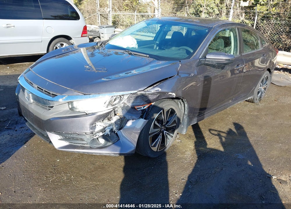2016 HONDA CIVIC VIN: 19XFC1F38GE222330