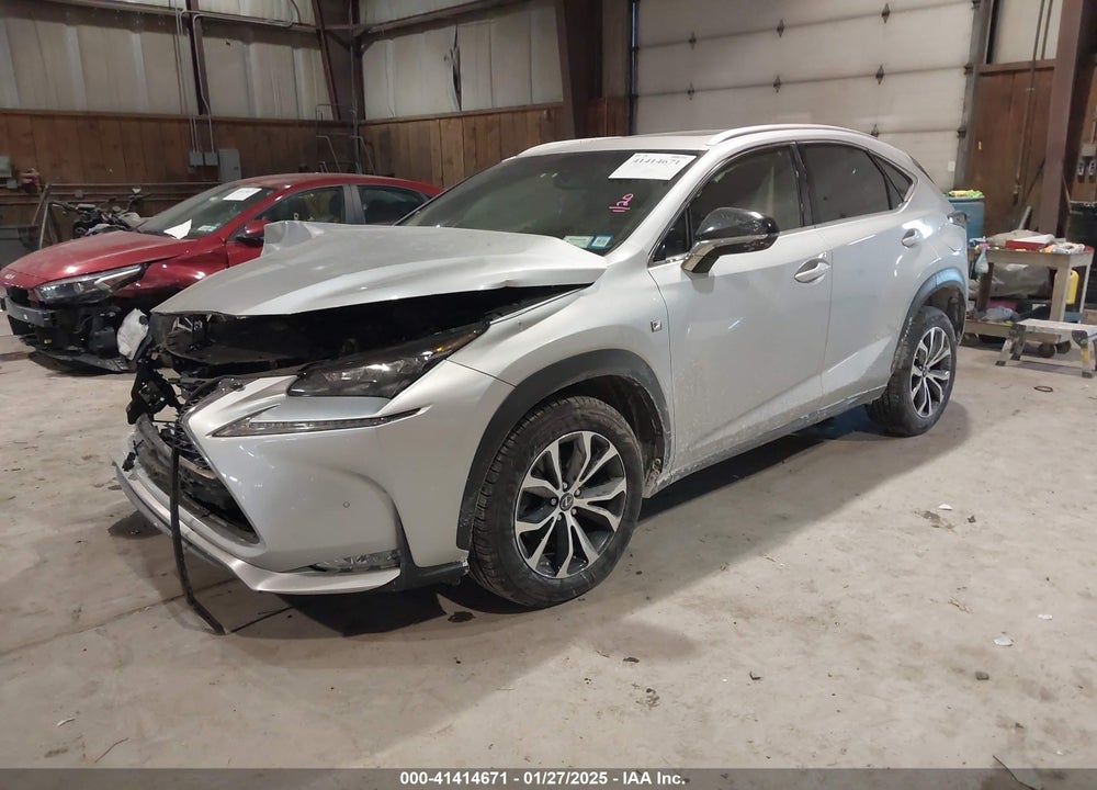 2016 LEXUS NX 200T F SPORT VIN: JTJBARBZ5G2068764