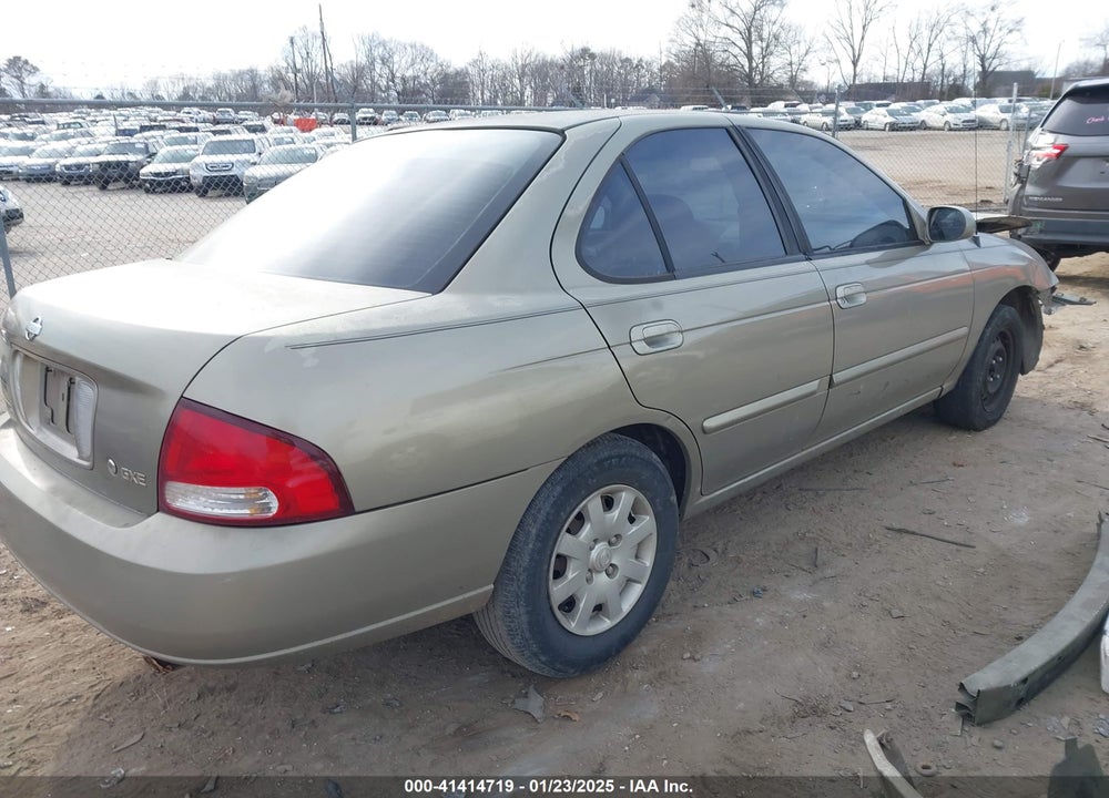 2000 NISSAN SENTRA GXE/XE VIN: 3N1CB51D0YL352101