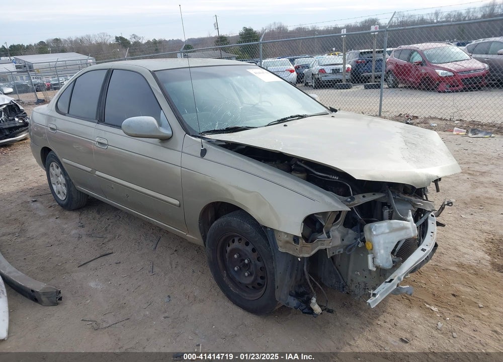 2000 NISSAN SENTRA GXE/XE VIN: 3N1CB51D0YL352101