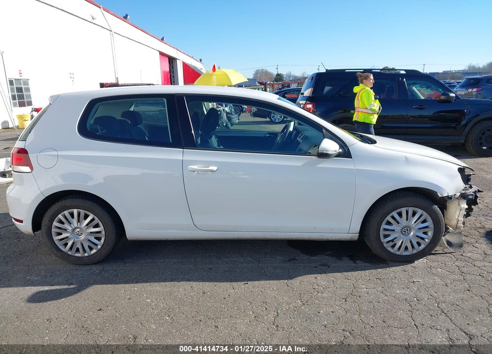 2010 VOLKSWAGEN GOLF VIN: WVWAB7AJ6AW403297