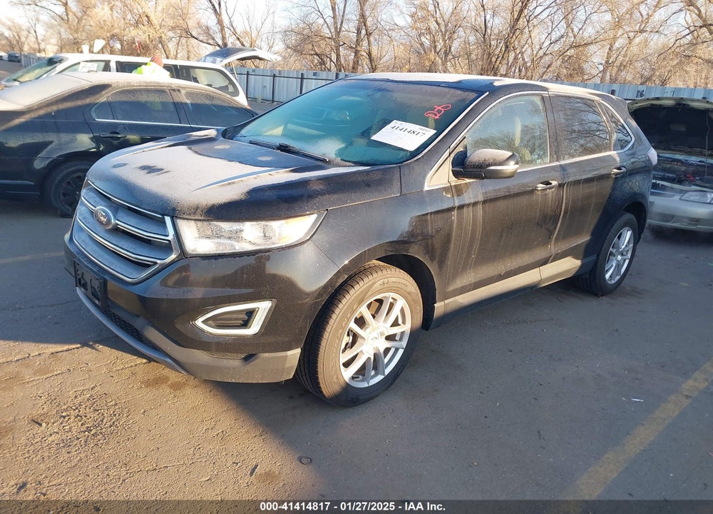 2017 FORD EDGE SEL VIN: 2FMPK4J96HBB21523