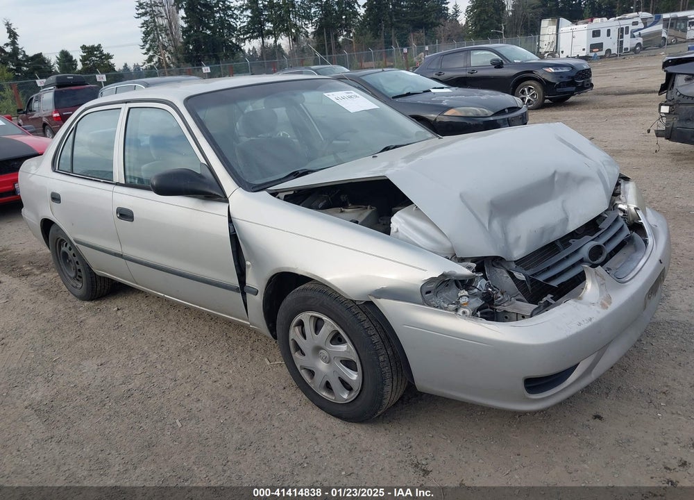 2002 TOYOTA COROLLA CE VIN: 2T1BR12E22C527091