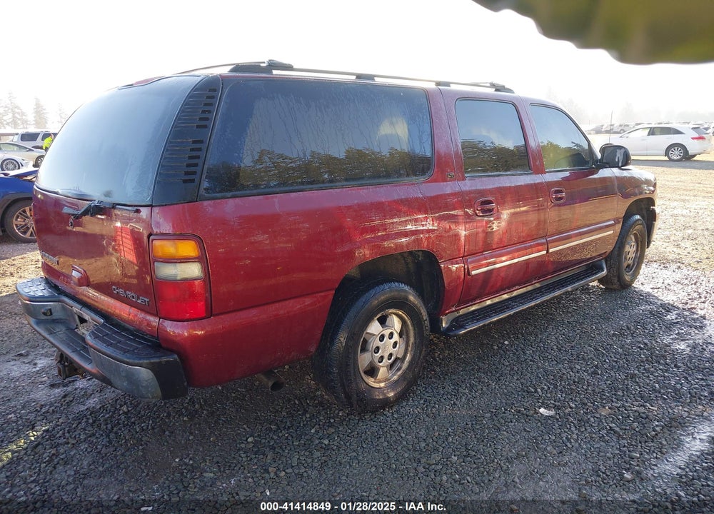 2003 CHEVROLET SUBURBAN 1500 LT VIN: 1GNEC16Z53J118544