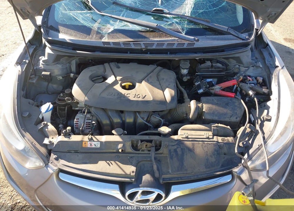 2014 HYUNDAI ELANTRA VIN: 5NPDH4AE3EH527066