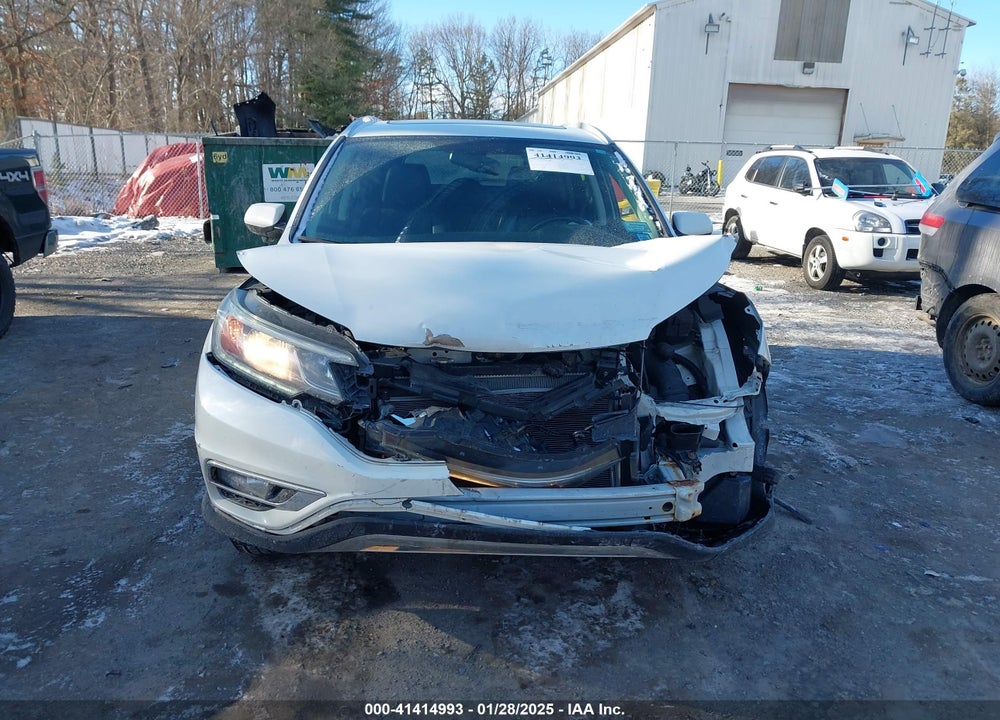 2016 HONDA CR-V EX-L VIN: 5J6RM4H79GL058261