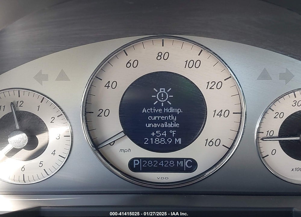 2005 MERCEDES-BENZ E 500 VIN: WDBUF70J25A620981