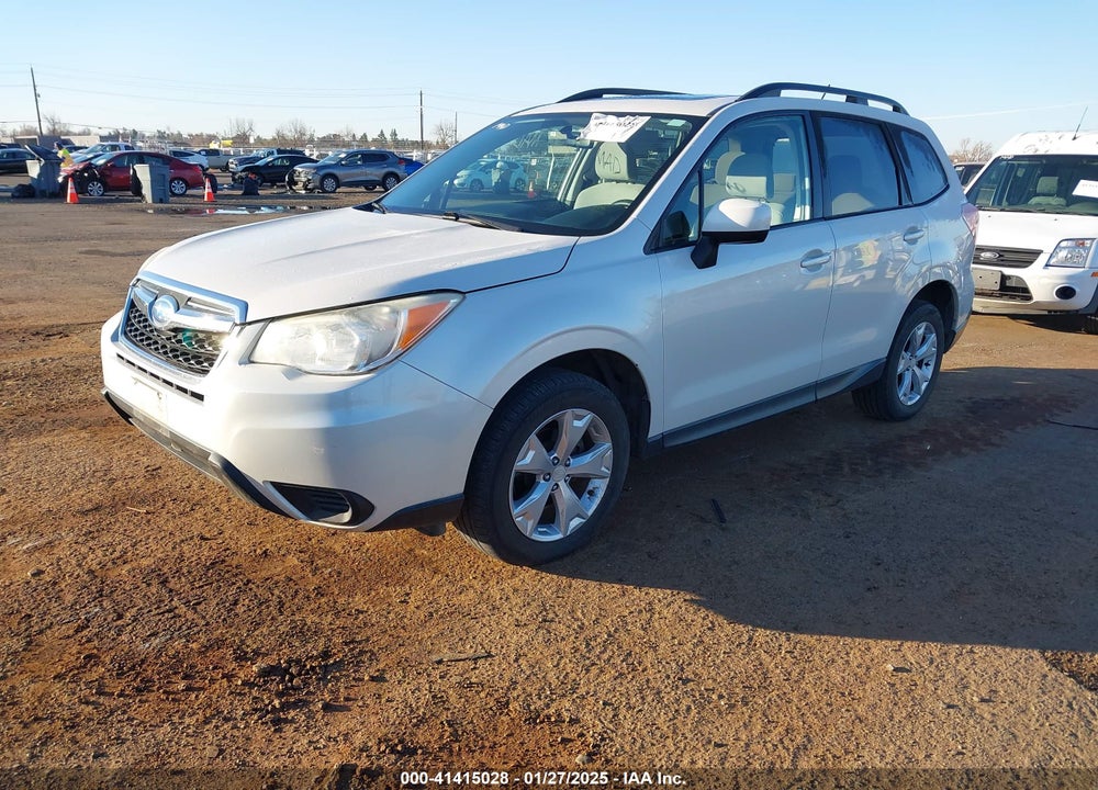 2015 SUBARU FORESTER 2.5I PREMIUM VIN: JF2SJADC3FH436787