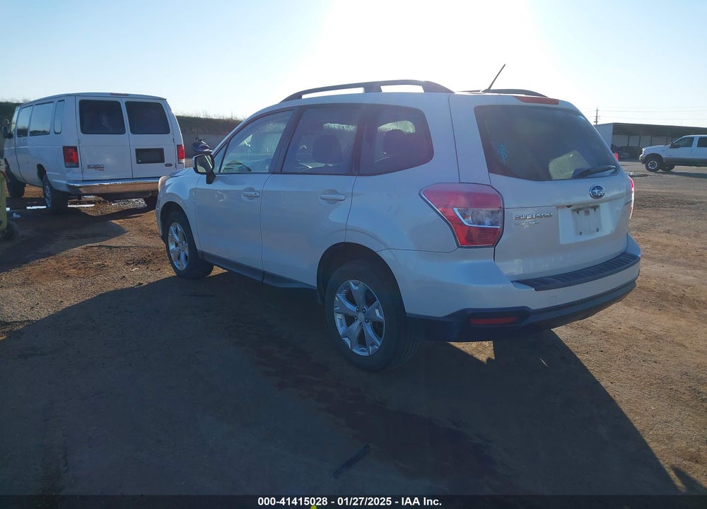 2015 SUBARU FORESTER 2.5I PREMIUM VIN: JF2SJADC3FH436787