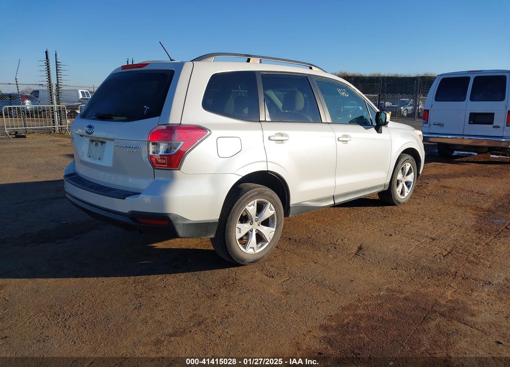 2015 SUBARU FORESTER 2.5I PREMIUM VIN: JF2SJADC3FH436787