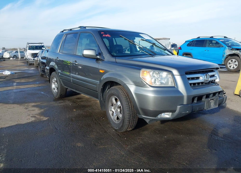 2007 HONDA PILOT VIN: 2HKYF18727H516432