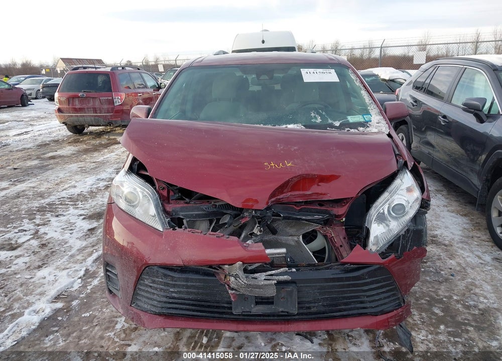 2020 TOYOTA SIENNA LE VIN: 5TDJZ3DC6LS240400