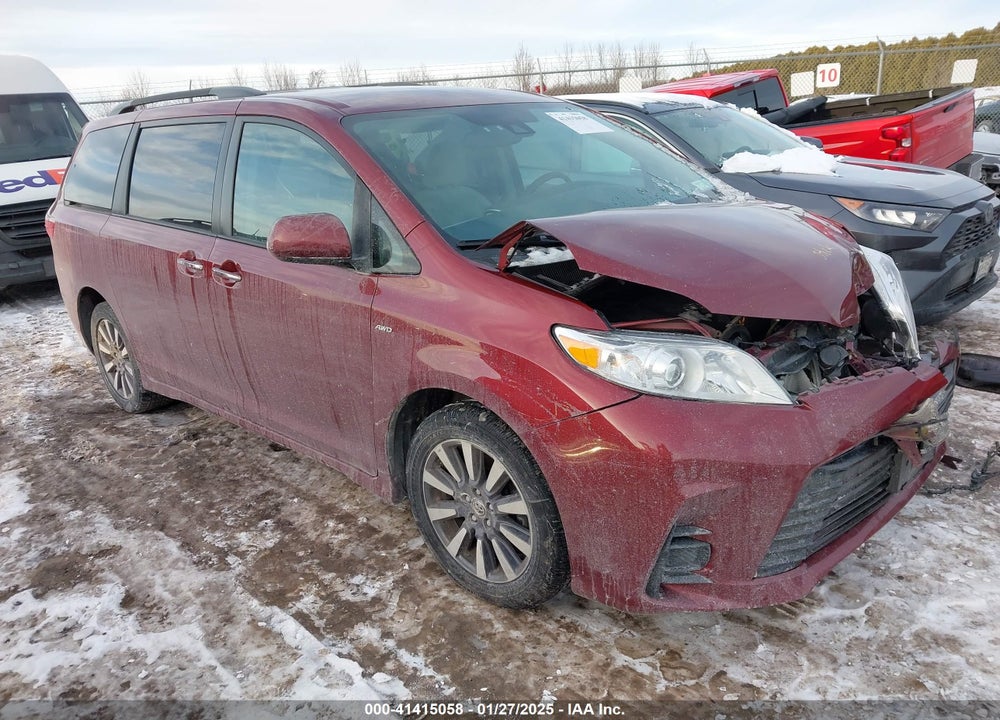 2020 TOYOTA SIENNA LE VIN: 5TDJZ3DC6LS240400