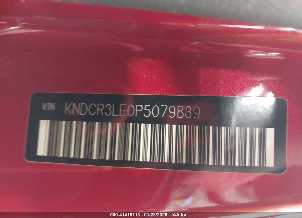 2023 KIA NIRO EX TOURING VIN: KNDCR3LE0P5079839