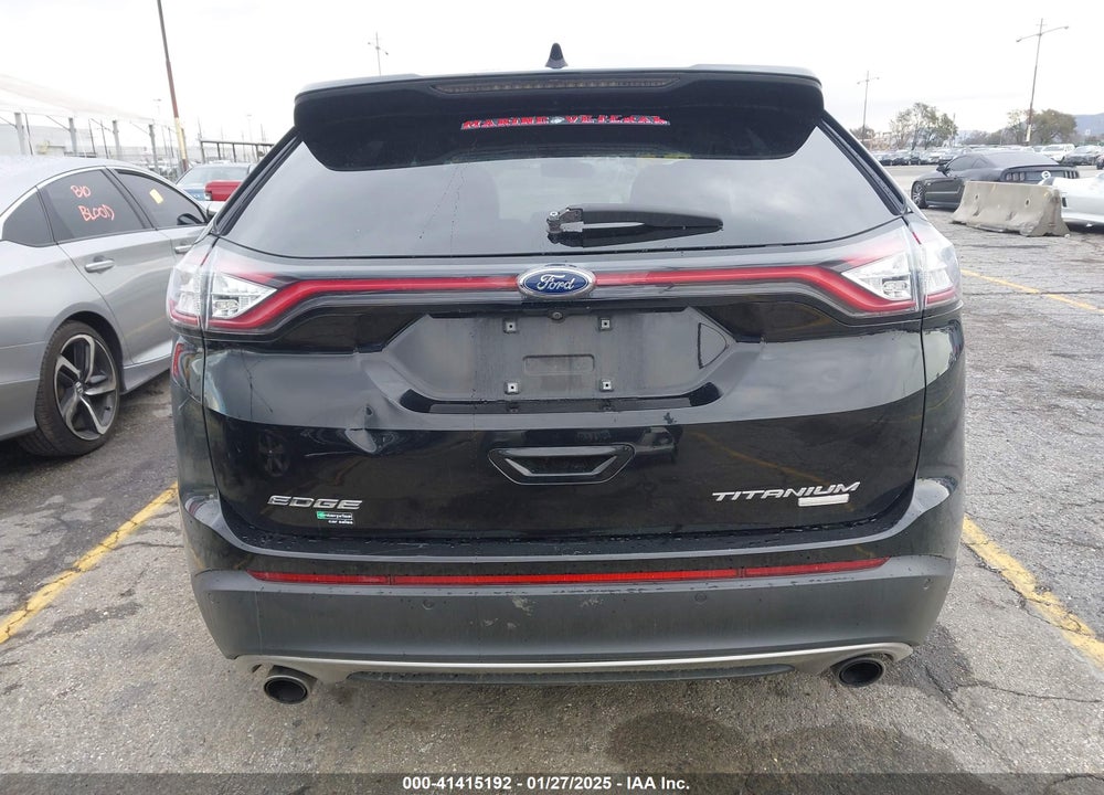 2018 FORD EDGE TITANIUM VIN: 2FMPK3K91JBB75388