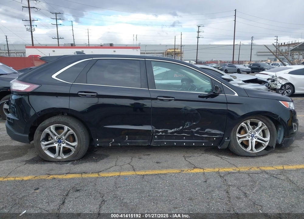 2018 FORD EDGE TITANIUM VIN: 2FMPK3K91JBB75388