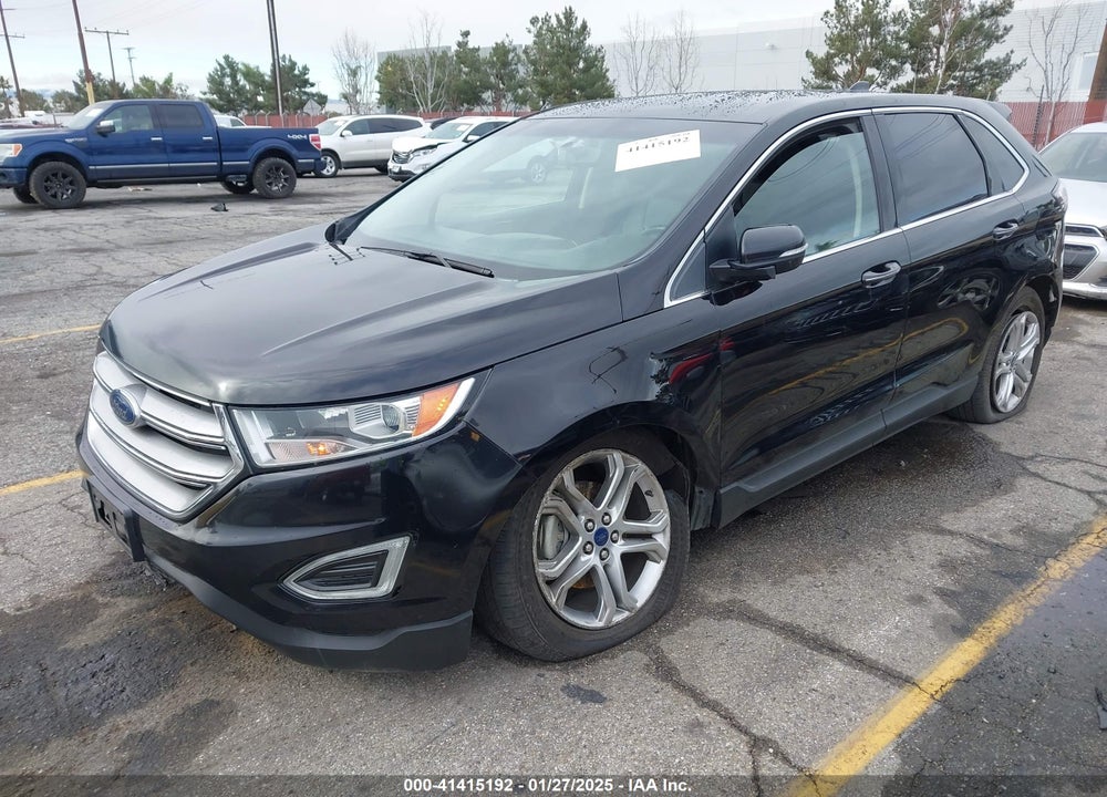2018 FORD EDGE TITANIUM VIN: 2FMPK3K91JBB75388