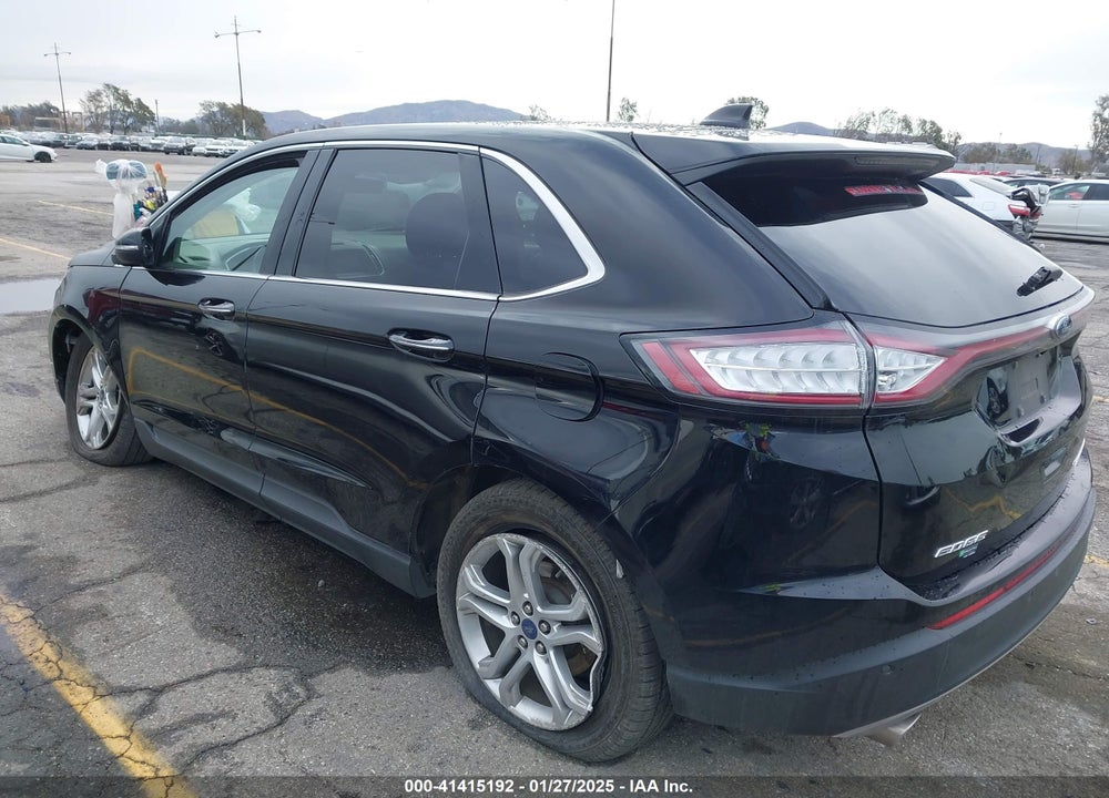2018 FORD EDGE TITANIUM VIN: 2FMPK3K91JBB75388