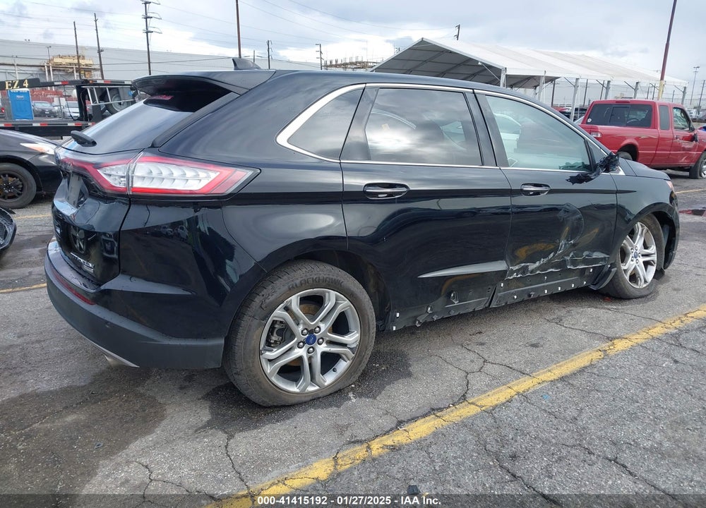 2018 FORD EDGE TITANIUM VIN: 2FMPK3K91JBB75388